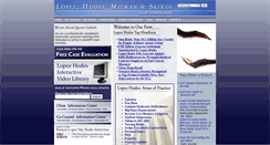 Desktop Screenshot of lopez-hodes.com